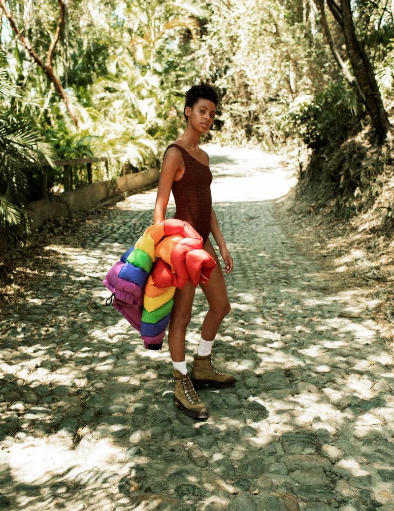 Alyssa Traore Takes The Slow Road In Anne Menke Images For Vogue